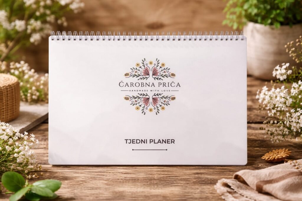 Personalizirani tjedni planer A4