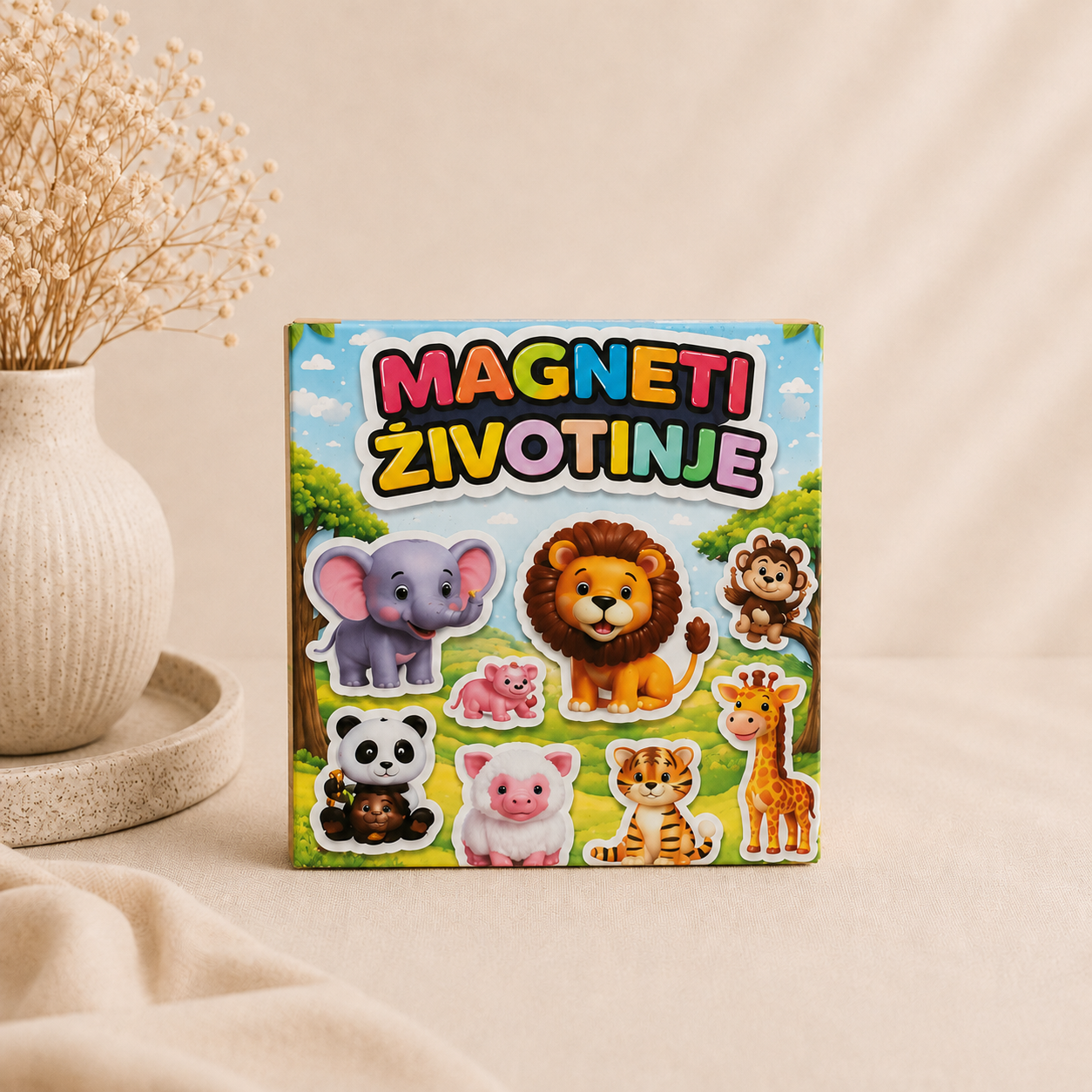 Magneti životinje za djecu | set od 20 edukativnih magneta - Slika 1