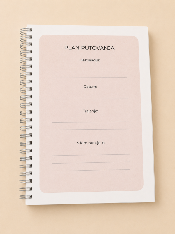 Dnevnik putovanja | Travel planner i uspomene s putovanja