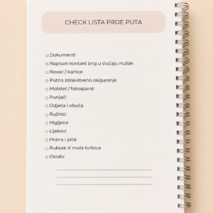Dnevnik putovanja | Travel planner i uspomene s putovanja - Slika 5