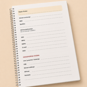 Organizacijski planer za knjigovođe | Evidencija firmi i zaposlenika - Slika 2