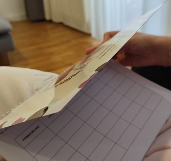 Personalizirani tjedni planer A4