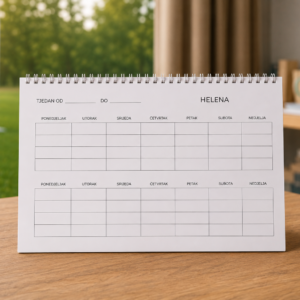 Personalizirani tjedni planer A4 - Slika 2