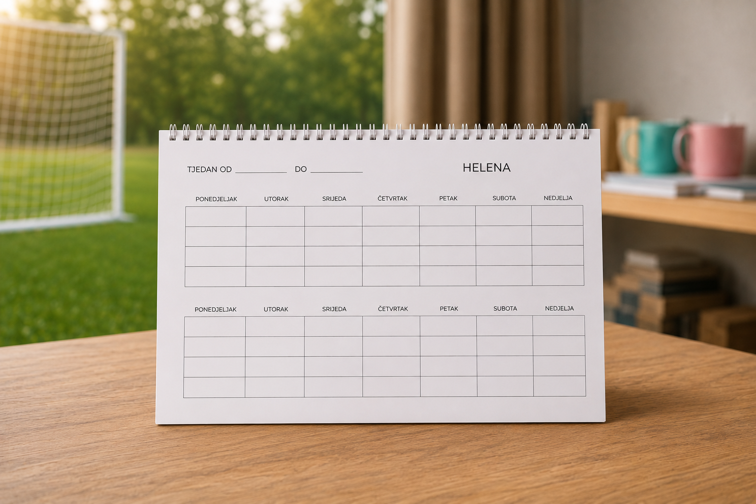 Personalizirani tjedni planer A4 - Slika 2