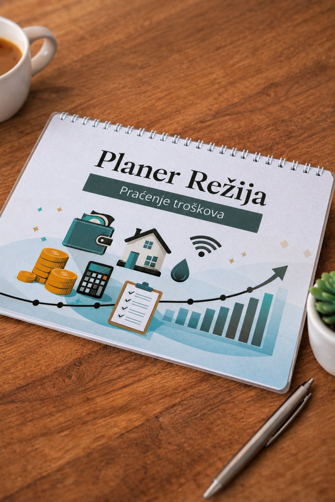 Planer režija A5 | Organizacija kućnih troškova