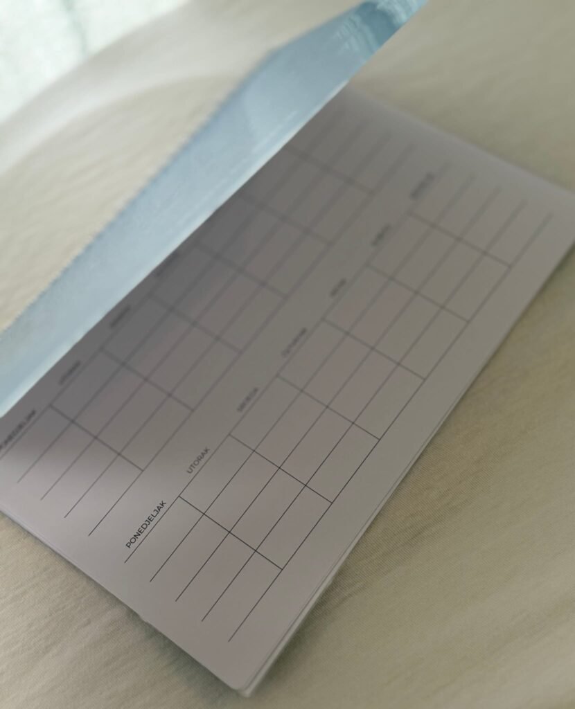 Personalizirani tjedni planer A4