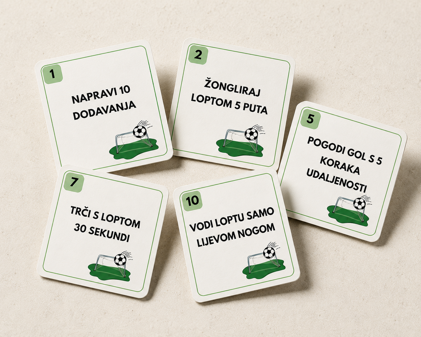 Nogometni Izazovi za male prvake – 20 kartica s izazovima - Slika 2