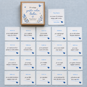 20 razloga zašto volim tatu – personalizirane kartice u poklon-kutijici - Slika 3
