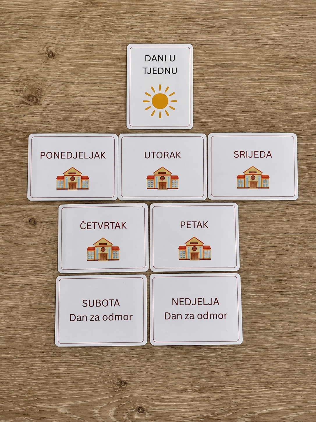 Personalizirani školski set – 30 edukativnih kartica - Slika 5