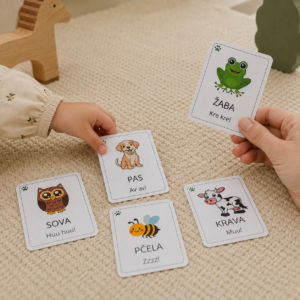 Moje prve riječi – Životinje | edukativne kartice - Slika 3