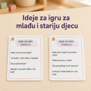 Moje prve riječi – Boje | edukativne kartice - Slika 6